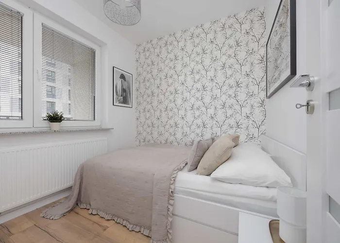 Bright Grey In With Balcony By Renters Apartment Warsaw