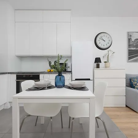 Bright Grey In With Balcony By Renters * Varşova