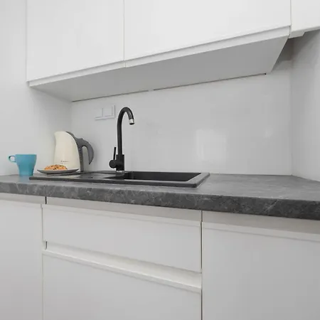 Bright Grey In With Balcony By Renters Apartman